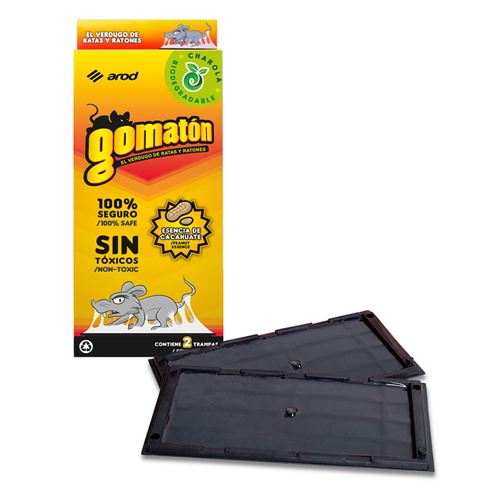 Glue Traps - Trampas de pegamento adherente para ratas y ratones